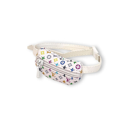 Fashion Dress - Labubu White LV Style Bag