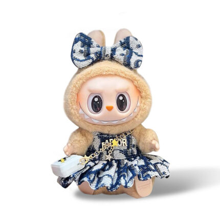 Fashion Dress - Dior Style Skirt+ Bow + Dior Style Bag（Pre-order 1-2 weeks arrive)